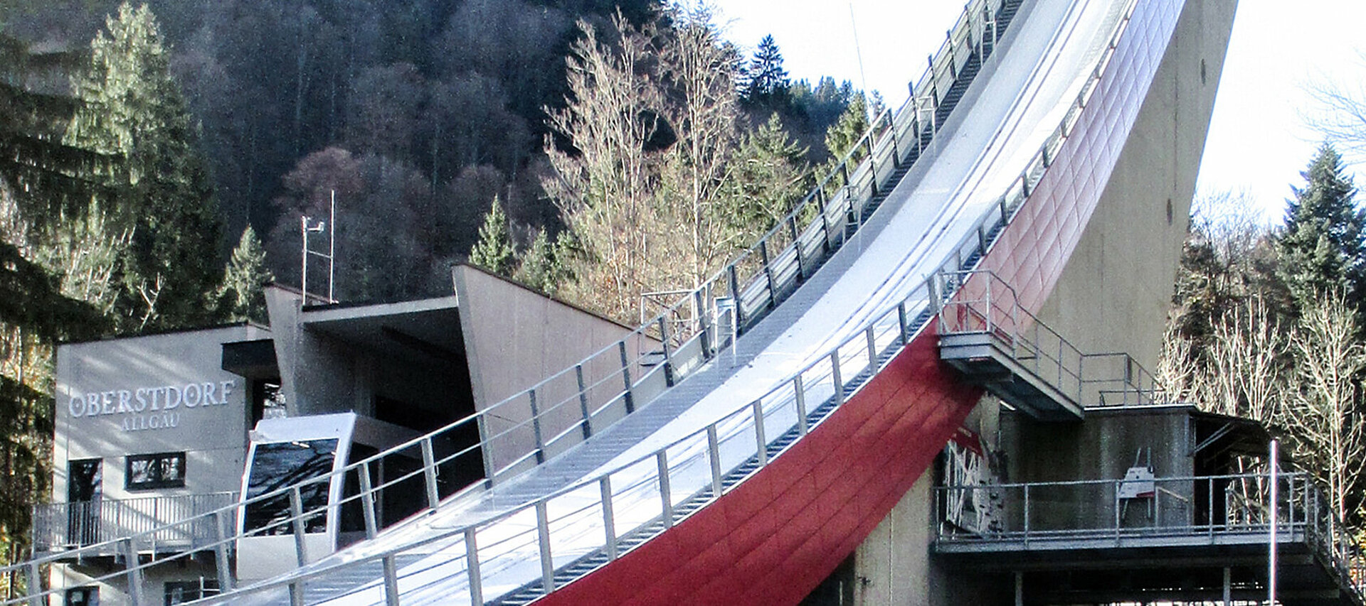 Sky Flying Hill Oberstdorf: steel construction by Rädlinger